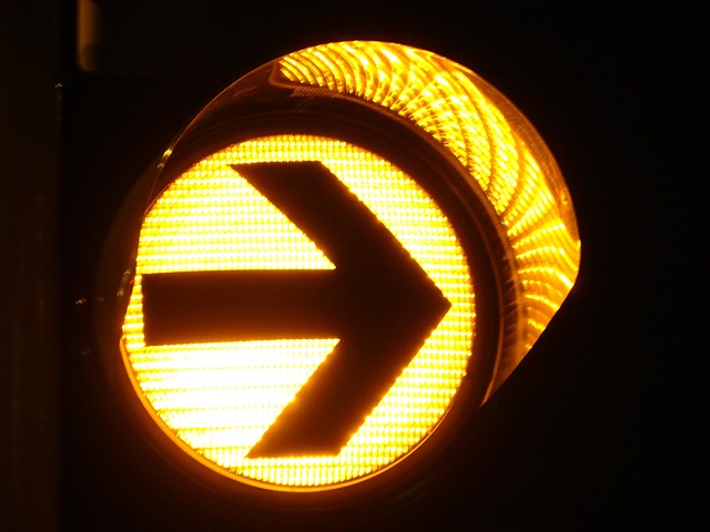 turn right