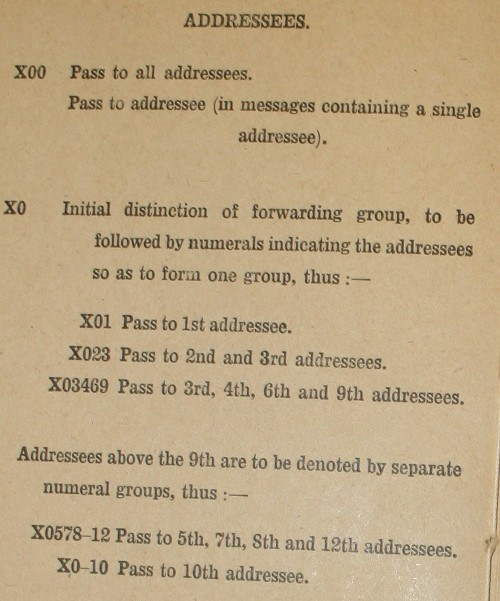 addressee