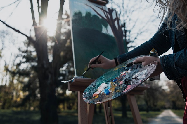 easel