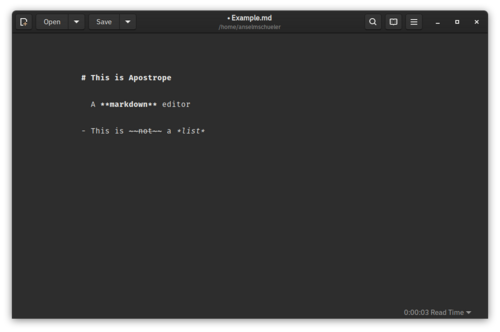 markdown